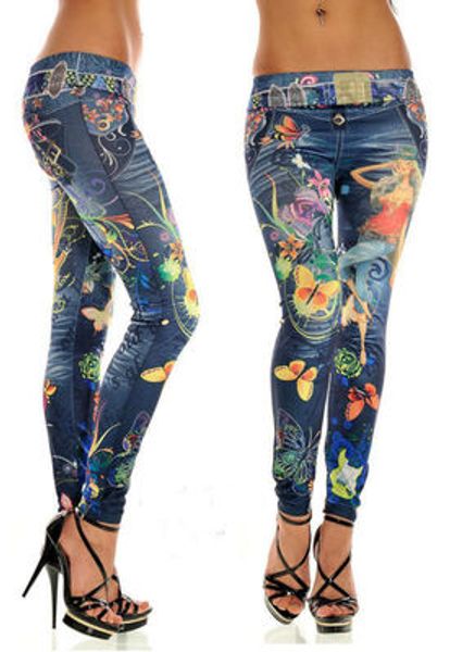 wholesale- women leggings imitation cowboy printed leggings single yard fitness for women ladies butterfly pants, Black
wholesale- women leggings imitation cowboy printed leggings single yard fitness for women ladies butterfly pants, Black