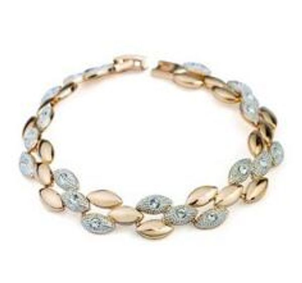 elegant 18k gold plated diamond chain bracelets and gems bangles for women trend jewelry xmas gift, Black
elegant 18k gold plated diamond chain bracelets and gems bangles for women trend jewelry xmas gift, Black