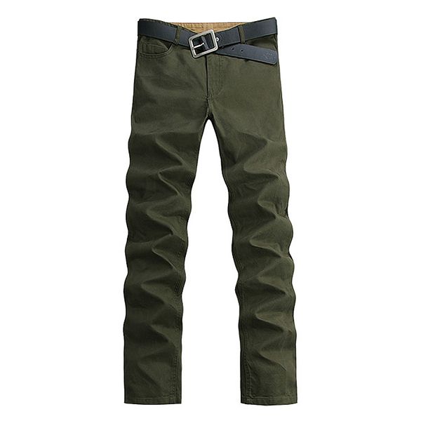 wholesale- ksfs new men casual pants straight cotton trousers 6 colors 9 sizes, Black
wholesale- ksfs new men casual pants straight cotton trousers 6 colors 9 sizes, Black