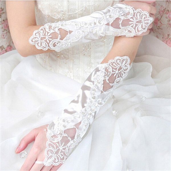 new bridal gloves with lace appliqued fashion fingerless white/ivory wedding gloves elegant wedding accessories
new bridal gloves with lace appliqued fashion fingerless white/ivory wedding gloves elegant wedding accessories
