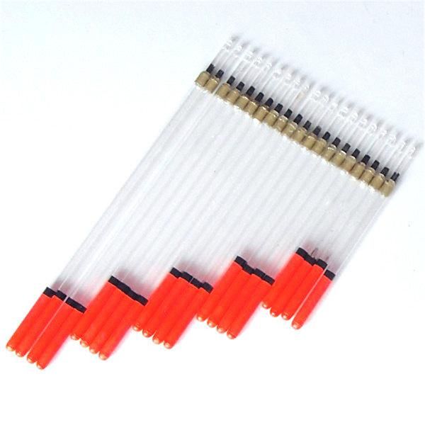 wholesale- 20 durable crystal waggler fishing fish floats floating stem tube set kits new
wholesale- 20 durable crystal waggler fishing fish floats floating stem tube set kits new