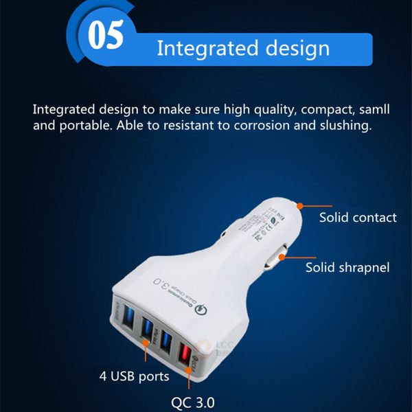 4 usb ports qc 3.0 car charger fast quick charge 3.1a all smart phone for samsung s10 tablet huawei
4 usb ports qc 3.0 car charger fast quick charge 3.1a all smart phone for samsung s10 tablet huawei