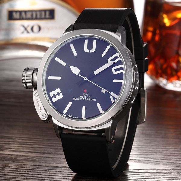 2019 new watches sport wristwatch quality quartz ub men's watch mens brand uebjk, Slivery;brown
2019 new watches sport wristwatch quality quartz ub men's watch mens brand uebjk, Slivery;brown