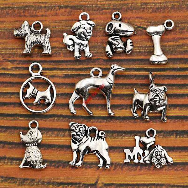 wholesale- 10pcs mixed tibetan silver plated animals dogs charms pendants jewelry making diy charm handmade crafts, Bronze;silver
wholesale- 10pcs mixed tibetan silver plated animals dogs charms pendants jewelry making diy charm handmade crafts, Bronze;silver