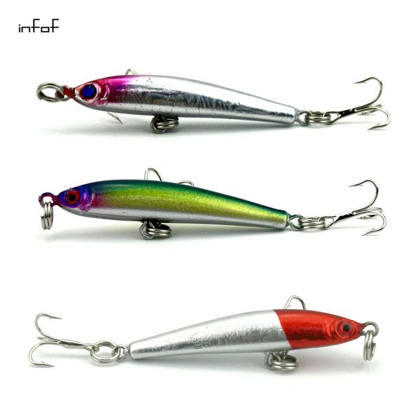 infof 5 pieces/lot 4.9cm/3.3g minnow fishing lure lot fishing lures artificial hard fishing bait sinking trout bait
infof 5 pieces/lot 4.9cm/3.3g minnow fishing lure lot fishing lures artificial hard fishing bait sinking trout bait