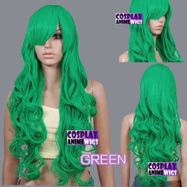 80cm light green heat styleable curly long cosplay wigs 967_gge, Golden;white
80cm light green heat styleable curly long cosplay wigs 967_gge, Golden;white