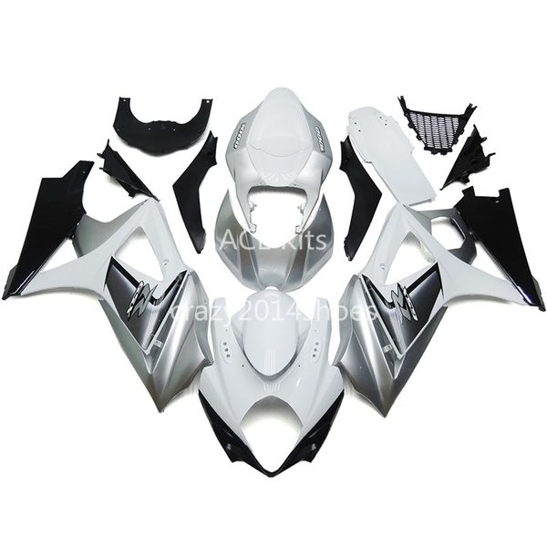 5 gifts new abs motorcycle fairing kits 100% fit for suzuki gsxr1000 k7 2007-2008 gsxr 1000 k7 07-08 nice silver white article no.220
5 gifts new abs motorcycle fairing kits 100% fit for suzuki gsxr1000 k7 2007-2008 gsxr 1000 k7 07-08 nice silver white article no.220