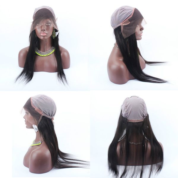 360 lace frontal wigs and 360 lace frontals with baby hair piece brazilian virgin hair full frontal lace closure, Black
360 lace frontal wigs and 360 lace frontals with baby hair piece brazilian virgin hair full frontal lace closure, Black