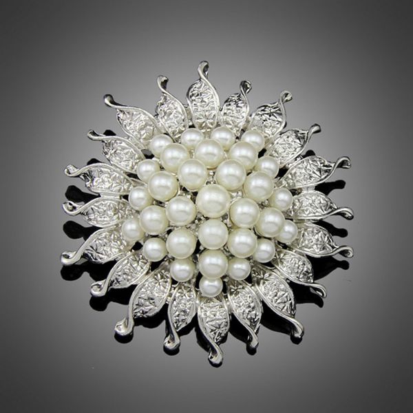 wholesale- silver color flower five cream full white simulated pearl brooch bouquet for wedding, Gray
wholesale- silver color flower five cream full white simulated pearl brooch bouquet for wedding, Gray