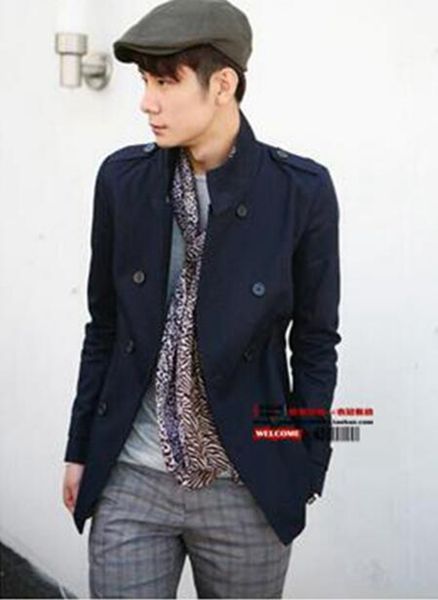 the spring and autumn period and the han edition men fashion boutique trench coat of cultivate one's morality of england / s-3xl, Black
the spring and autumn period and the han edition men fashion boutique trench coat of cultivate one's morality of england / s-3xl, Black