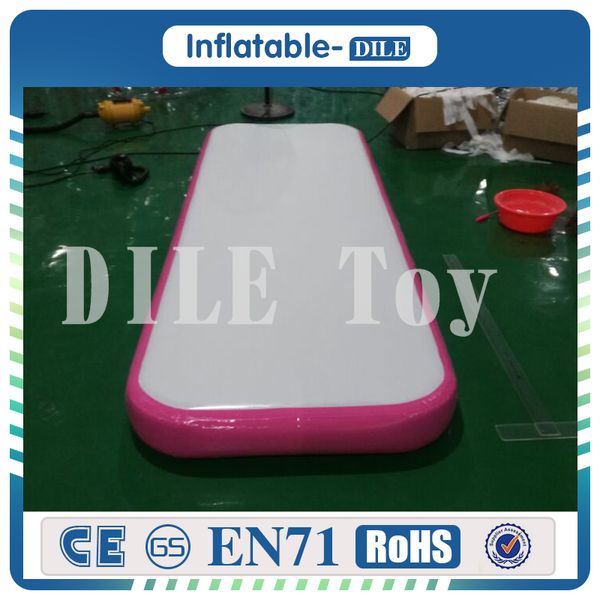 Factory Price 2x1x0.2m Inflatable Air Tumble Track Gymnastics Air Track Mat,inflatable Tumble Track For Kids & Adults