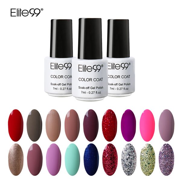 wholesale- elite99 7ml nail gel polish candy color long lasting soak off varnish base coat diy nail polish uv led lamp curing
wholesale- elite99 7ml nail gel polish candy color long lasting soak off varnish base coat diy nail polish uv led lamp curing