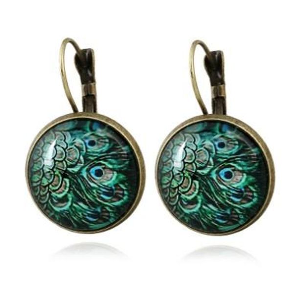 vintage cabochon earrings peacock handmade national style french hook earrings for girls /ladies, Silver
vintage cabochon earrings peacock handmade national style french hook earrings for girls /ladies, Silver