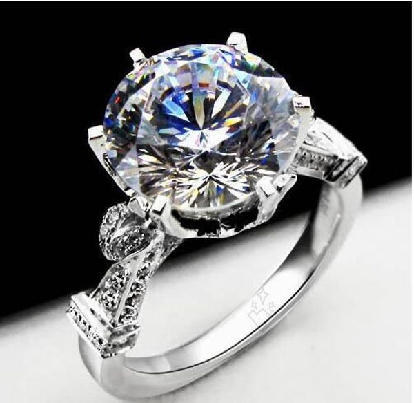 new 925 sterling silver 18k white gold plated 4ct nscd synthetic diamond women wedding ring classic jewelry engagement royal court style, Golden;silver
new 925 sterling silver 18k white gold plated 4ct nscd synthetic diamond women wedding ring classic jewelry engagement royal court style, Golden;silver