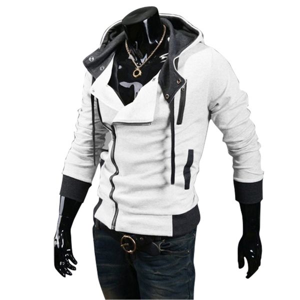 wholesale- 2016 new autumn & winter oblique zipper casual slim long sleeve hiphop assassin creed hoodies sweatshirt outerwear jackets, Black
wholesale- 2016 new autumn & winter oblique zipper casual slim long sleeve hiphop assassin creed hoodies sweatshirt outerwear jackets, Black
