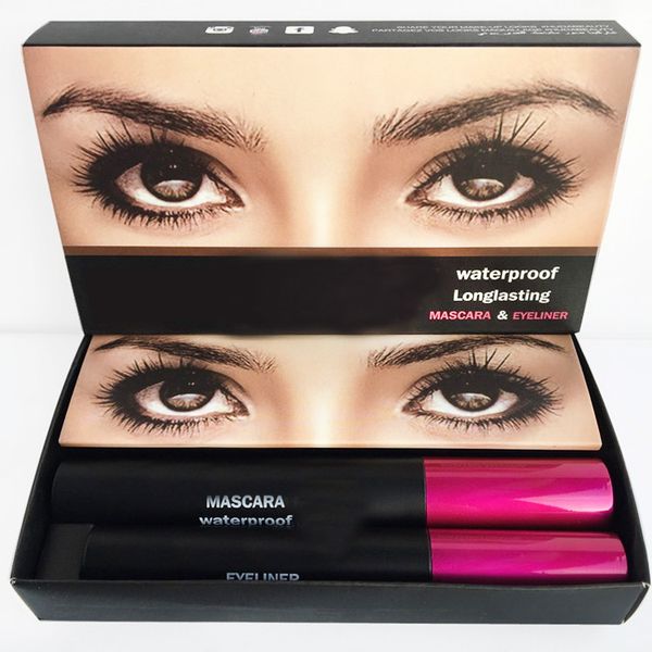 new makeup mascara and eyeliner 2in1 set black dhl 60sets
new makeup mascara and eyeliner 2in1 set black dhl 60sets