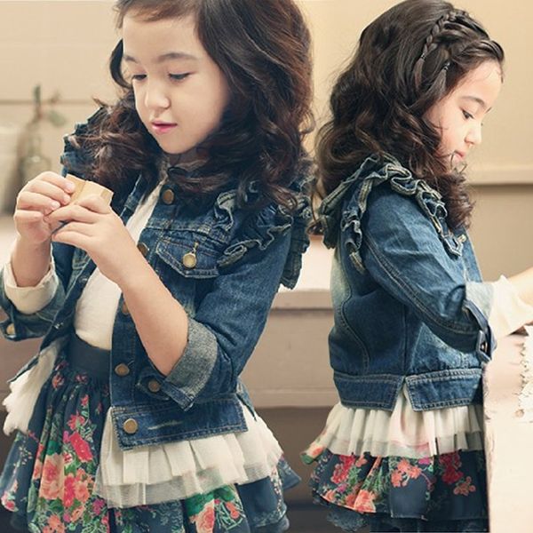 2018 5t-14t girl girls jeans jacket with grenadine children denim jean new arrivel pydownlake kids coat long sleeve button jackets, Blue;gray
2018 5t-14t girl girls jeans jacket with grenadine children denim jean new arrivel pydownlake kids coat long sleeve button jackets, Blue;gray