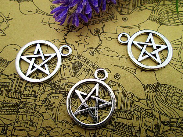 60pcs pentagram charms antique tibetan silver tone ,pentagram pendants 20x25mm, Bronze;silver
60pcs pentagram charms antique tibetan silver tone ,pentagram pendants 20x25mm, Bronze;silver