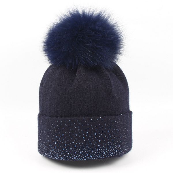 High Quality Bling diamond wool hat ladies autumn and winter fox fur ball curling knitting cap tide wild outdoor warm hat
High Quality Bling diamond wool hat ladies autumn and winter fox fur ball curling knitting cap tide wild outdoor warm hat