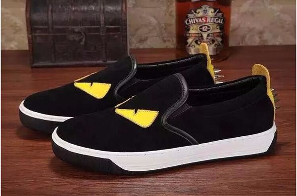 2016 brand suede real leather little monster eyes casual shoes flat shoes loafers high quality
2016 brand suede real leather little monster eyes casual shoes flat shoes loafers high quality