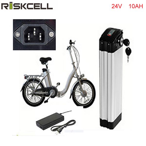 no taxes discharge electric bike battery 24v 10ah silver fish lithium ion battery for electric bicycle with charger and bms
no taxes discharge electric bike battery 24v 10ah silver fish lithium ion battery for electric bicycle with charger and bms