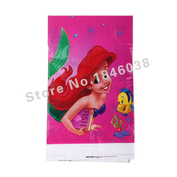 wholesale-1pcs lovely 220*132cm disposable birthday tablecloths mermaid kids happy birthday party plastic tablecover supplies
wholesale-1pcs lovely 220*132cm disposable birthday tablecloths mermaid kids happy birthday party plastic tablecover supplies