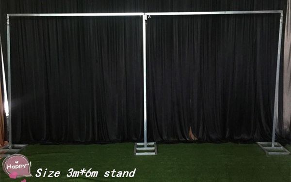 background frame extra thicker durable adjustable square tube pipe stainless steel wedding backdrop stand 3m*6m
background frame extra thicker durable adjustable square tube pipe stainless steel wedding backdrop stand 3m*6m