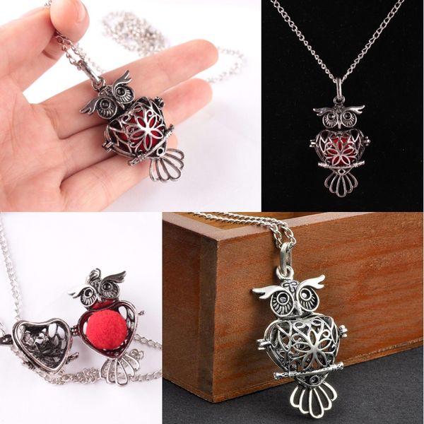 aromatherapy pendant a unique locket style aromatherapy diy jewelry accessory necklace owl animal shape cute pendant necklace c180s, Silver
aromatherapy pendant a unique locket style aromatherapy diy jewelry accessory necklace owl animal shape cute pendant necklace c180s, Silver