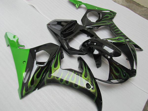 customize fairing kit for yamaha yzf r6 03 04 05 green flames black fairings set yzf r6 2003 2004 2005 ot30
customize fairing kit for yamaha yzf r6 03 04 05 green flames black fairings set yzf r6 2003 2004 2005 ot30