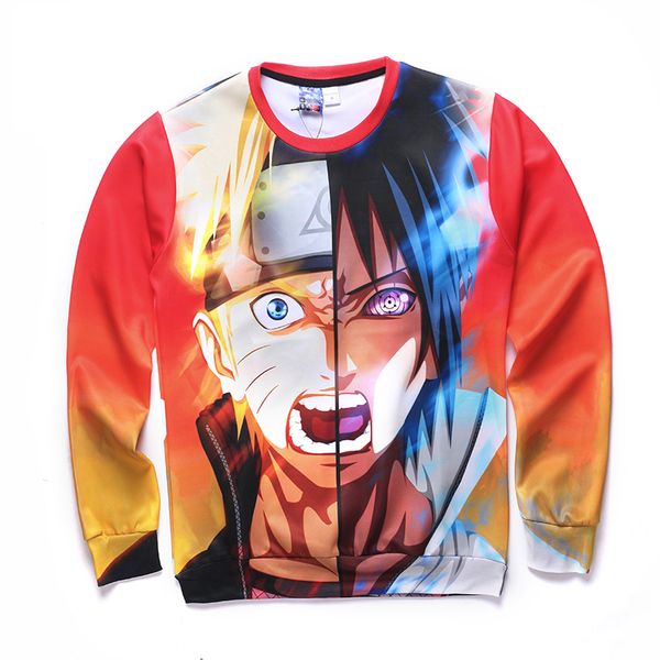 wholesale-eal usa size curstom made nine tails vs sasuke 3d sublimation print crewneck sweatshirts plus size, Black
wholesale-eal usa size curstom made nine tails vs sasuke 3d sublimation print crewneck sweatshirts plus size, Black