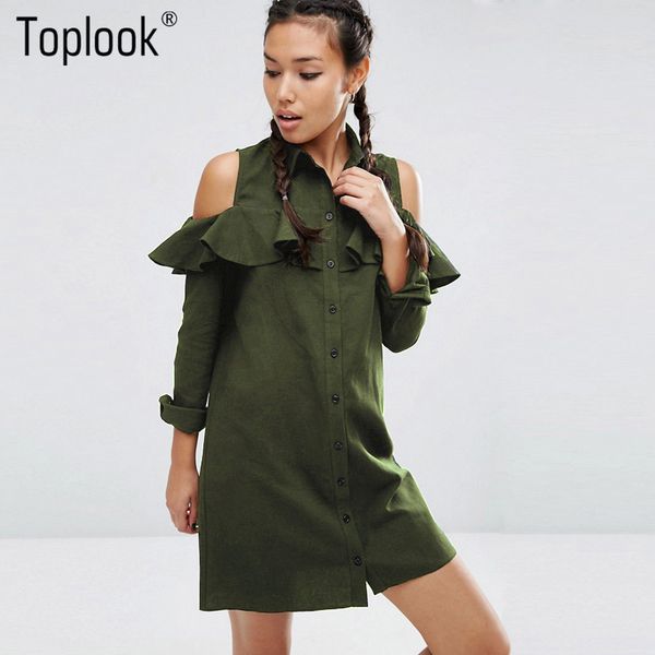 wholesale- ook cold shoulder dresses ruffle summer long sleeve shirt dress pink black short women off shoulder 2017 vintage dress, White;black
wholesale- ook cold shoulder dresses ruffle summer long sleeve shirt dress pink black short women off shoulder 2017 vintage dress, White;black