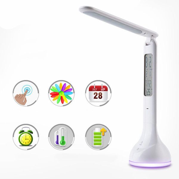 2017 dc5v dimmable led desk lamp 4w usb battery charging table light with calendar alarm timer atmosphere touch key for children
2017 dc5v dimmable led desk lamp 4w usb battery charging table light with calendar alarm timer atmosphere touch key for children