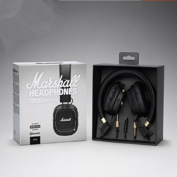 Marshall Major II 2.0 Bluetooth Wireless Headphones in Black DJ Studio Headphones Deep Bass Noise Isolating headset for iPhone Samsung
Marshall Major II 2.0 Bluetooth Wireless Headphones in Black DJ Studio Headphones Deep Bass Noise Isolating headset for iPhone Samsung