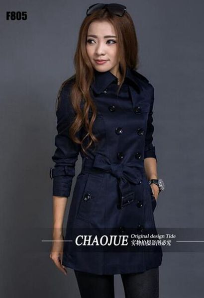 woman the spring and autumn period and the han edition style elegant long trench coat of cultivate one's morality / s-4xl, Black
woman the spring and autumn period and the han edition style elegant long trench coat of cultivate one's morality / s-4xl, Black