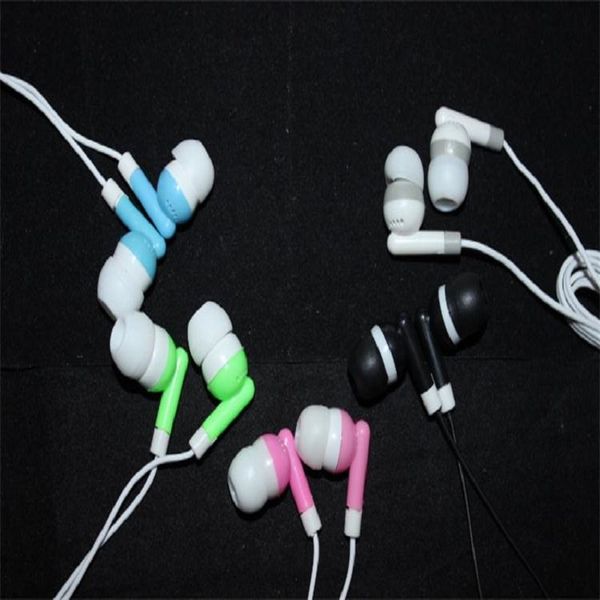 

2000pcs 3.5mm In ear headphones earphone earbud headset headphone for PC Laptop MP3 MP4 DHL FEDEX free