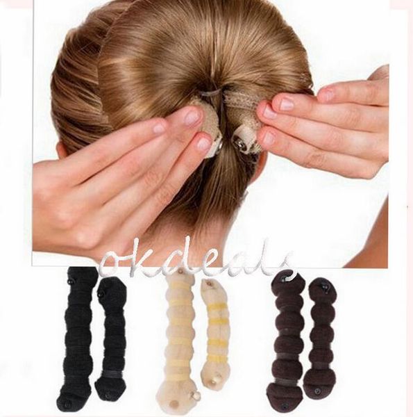 women girl magic style hair styling tools buns braiders curling headwear hair rope hair band accessories g901, Golden;silver
women girl magic style hair styling tools buns braiders curling headwear hair rope hair band accessories g901, Golden;silver