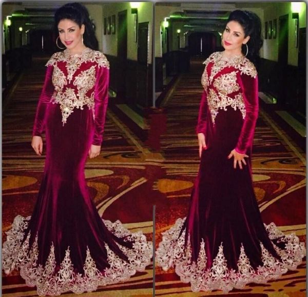 2017 fashion velvet burgundy evening dresses vintage long sleeves gold appliques arabic dubai long mother of bride groom dresses party dress, Black;red
2017 fashion velvet burgundy evening dresses vintage long sleeves gold appliques arabic dubai long mother of bride groom dresses party dress, Black;red