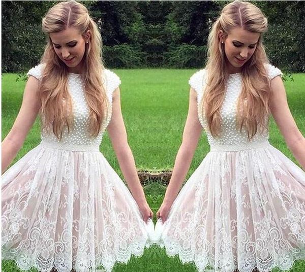 high neckline short homecoming dresses with short capped sleeves beaded lace sash mimi prom dresses custom made cocktail gown, Blue;pink
high neckline short homecoming dresses with short capped sleeves beaded lace sash mimi prom dresses custom made cocktail gown, Blue;pink