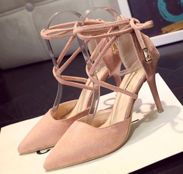 wholesale-9cm high heels sandals shoes women sandals open toe shoes with heels women lace up party dress runway shoes 2016, Black
wholesale-9cm high heels sandals shoes women sandals open toe shoes with heels women lace up party dress runway shoes 2016, Black