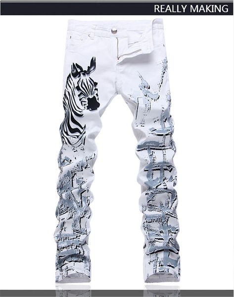 Original de ign men 039 printing jean punk rock d dj per onality ink painting printed pattern lim jean motorcycle jean, Blue
Original de ign men 039 printing jean punk rock d dj per onality ink painting printed pattern lim jean motorcycle jean, Blue