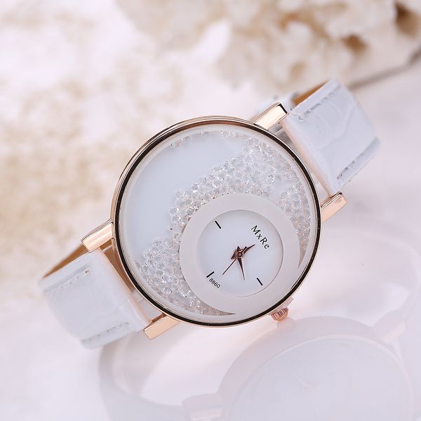 wengle 2017 new fashion beads contracted garden belt watch, Slivery;brown
wengle 2017 new fashion beads contracted garden belt watch, Slivery;brown