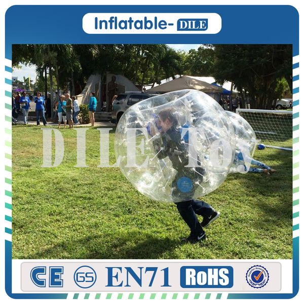 1.5m Diamater 0.8mm Pvc Inflatable Bumper Ball Zorb Body Ball,inflatable Human Hamster Ball For Adults