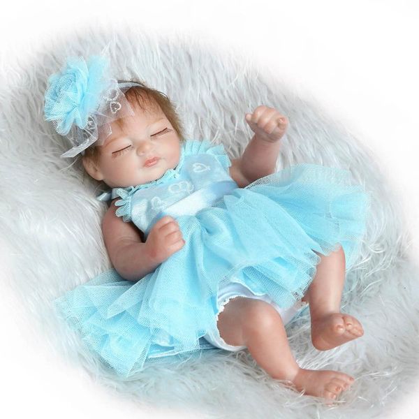 Силиконовые Reborn куклы 27 см Мини реалистичные Bebe Reborn младенцев с Принцесса платье
Силиконовые Reborn куклы 27 см Мини реалистичные Bebe Reborn младенцев с Принцесса платье