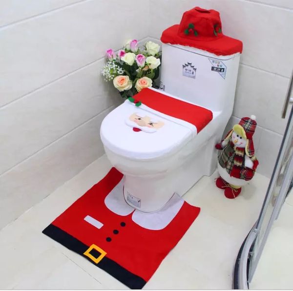 wholesale-christmas decoration xmas happy santa toilet seat cover and rug bathroom 3pc set
wholesale-christmas decoration xmas happy santa toilet seat cover and rug bathroom 3pc set