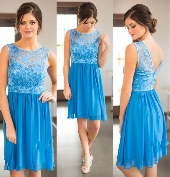 2017 new country bridesmaid dresses short western wedding guest wear lace chiffon coral blue knee length party maid of honor gowns, White;pink
2017 new country bridesmaid dresses short western wedding guest wear lace chiffon coral blue knee length party maid of honor gowns, White;pink