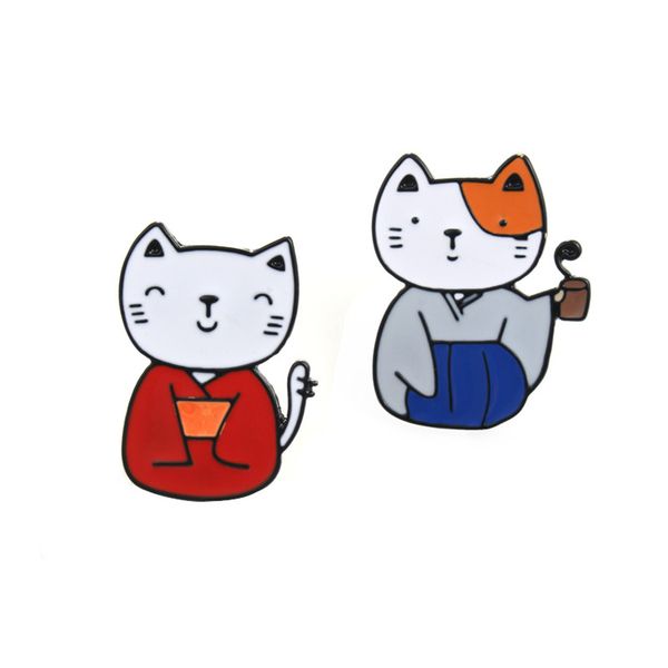 wholesale- 1pc fashion christmas jewelry cartoon metal cat brooches for women summer style cute animal enamel pins badge for girl p1196, Gray
wholesale- 1pc fashion christmas jewelry cartoon metal cat brooches for women summer style cute animal enamel pins badge for girl p1196, Gray