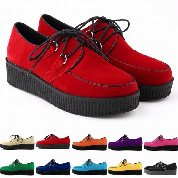 new arrival shoes woman faux velvet flat shoes lace up goth punk creepers flats creepers flat shoes us size 4-11 d0018, Black
new arrival shoes woman faux velvet flat shoes lace up goth punk creepers flats creepers flat shoes us size 4-11 d0018, Black