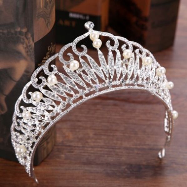 extravagant bridal crown silver tone crystal fresh water pearl bridal tiara wedding hair accessories hair jewelry bridal head pieces, Slivery;golden
extravagant bridal crown silver tone crystal fresh water pearl bridal tiara wedding hair accessories hair jewelry bridal head pieces, Slivery;golden