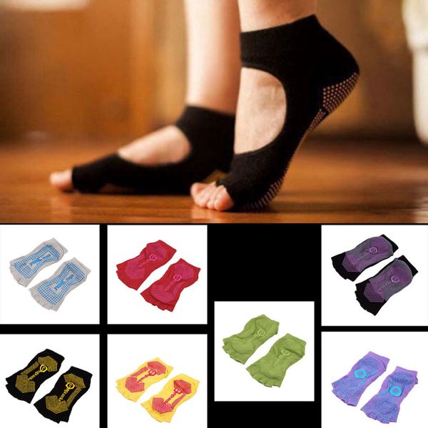 wholesale-1pair comfort durable pilates socks half toe ankle grip five finger no-slip fashion women wear, Black;white
wholesale-1pair comfort durable pilates socks half toe ankle grip five finger no-slip fashion women wear, Black;white