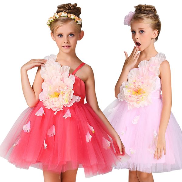 elegant baby girls dress 3d big flowers tulle kids party princess dress summer sleeveless girl wedding dresses ribbons bow, Red;yellow
elegant baby girls dress 3d big flowers tulle kids party princess dress summer sleeveless girl wedding dresses ribbons bow, Red;yellow